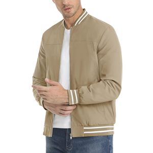 2025 primavera nuevo diseño de algodón chaqueta de diseño personalizado Streetwear Retro Vintage chaqueta de talla grande chaqueta de trabajo con cremallera personalizada para hombres - Product Image 5