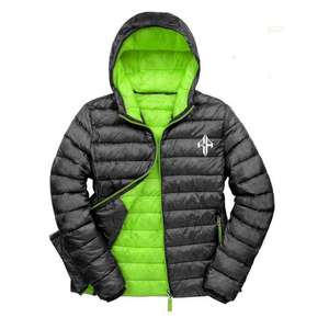 Chaqueta acolchada con cremallera estampada transpirable de poliéster 100% nueva chaqueta de invierno con logotipo personalizado más vendida de ATLANTIC - Product Image 3