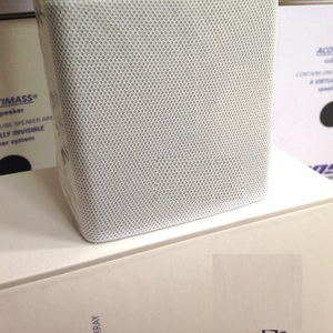 Altavoz Doble Cube MINT DoubleShot Lifestyle Acoustimass Blanco Hermoso! - Product Image 2