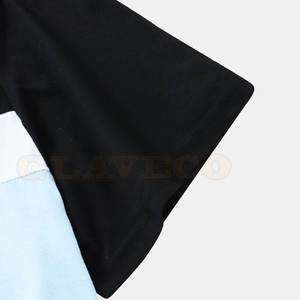 T-shirts pour hommes de couleur unie, faible MOQ, haute qualité, polyester/coton, séchage rapide, respirant, vente en gros, nouvelle arrivée, prix bas - Product Image 5