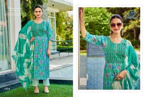 Latest Women Wear Capsule Print <b>Kurtis</b> and Pent with Dupatta for Casual Wear and Festival Wear Dress By Export - Product Image 3