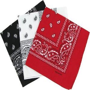 Bandana écharpe personnaliser Logo imprimé de haute qualité 100% soie carré coton couvre-chef produit mode autres écharpes - Product Image 1