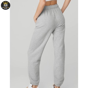 กางเกงวอร์มผ้าแคนวาสหนาพิเศษสำหรับผู้หญิง ลายโลโก้ใหม่ 100% ผ้าฝ้าย กันน้ำ เป็นมิตรกับสิ่งแวดล้อม ลดราคา สินค้ามาใหม่ - Product Image 1