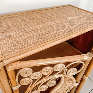 ตู้ทำมือแบบแยกส่วนสไตล์หรูหราสำหรับเก็บไวน์ตู้หวายขายส่ง - Product Image 6