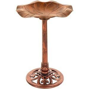 Hot Selling Garden Ornament <b>Bird</b> Bath Black Color Lawn Decorative <b>Bird</b> Feeder <b>Stand</b> for Outside Yard Decor in Bulk - Product Image 4