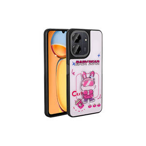 Funda de silicona con diseño icónico en relieve de primera calidad para Poco C65, cubierta protectora brillante a prueba de golpes - Product Image 1