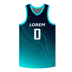 เสื้อเจอร์ซีย์บาสเก็ตบอลเสื้อบาสเก็ตบอลสำหรับผู้ใหญ่ดีไซน์ซับลิเมชัน - Product Image 5