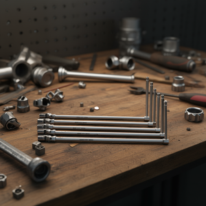 Jeu de 8 clés à poignée en T avec douille hexagonale articulée pour diverses utilisations - Product Image 3