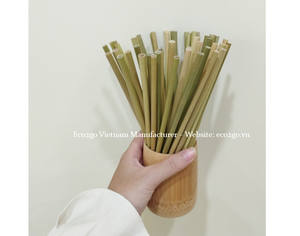 Pajitas de hierba desechables ecológicas 100% Natural Big Pack 100PCs Pajitas de hierba desechables ecológicas en Vietnam - Product Image 5