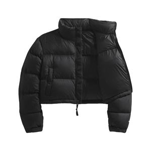 Chaqueta Acolchada de Alta Calidad para Mujer, Personalizada, Teñida, Estampada, Transpirable, Tejida, 2025, Exterior de Poliéster Grueso, Impermeable, de Algodón, para Otoño - Product Image 1