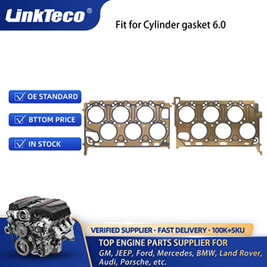 Linkeco set gasket kepala silinder, untuk VW Audi Q7 C6 C7 A8 Q5 EA113 2.0T EA888 3rd gen 1.8T CEA CUH cut gasket silinder - Product Image 2