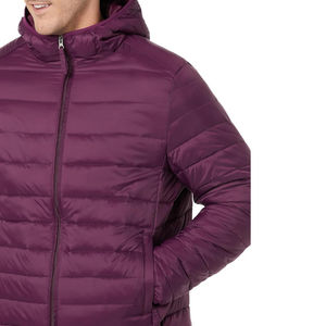 Vente en gros de manteaux d'hiver en coton à impression OEM avec logo personnalisé veste à bulles pour hommes vestes et manteaux d'extérieur de grande taille pour hommes - Product Image 3