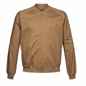 Blouson d'aviateur à revêtement sergé/PU en polyester 100% pour la saison d'hiver, blouson d'aviateur Hip Hop de qualité supérieure Streetwear vierge pour hommes - Product Image 3