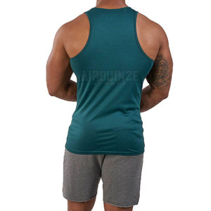 Pakistan Manufacturer Your Own Logo Design Sleeveless Fitness Wear Workout <b>Men</b> Gym <b>Singlets</b> At Cheapest Prices - Product Image 2