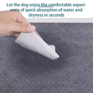 Bamboo Charcoal Pet <b>Pee</b> Mat Custom SAP Puppy Training <b>Pads</b> Non-slip Waterproof Potty Mat Puppy <b>Pee</b> <b>Pads</b> Dog Diaper - Product Image 3