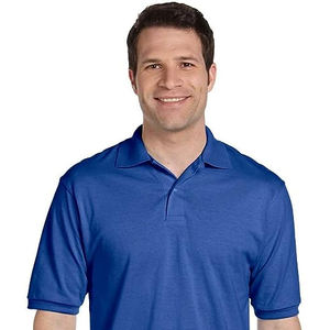 Solapa de golf de lujo para hombre para camisa Polo Jersey de alta calidad personalizado con diseño sólido para deportes Casual y bordado inteligente - Product Image 1