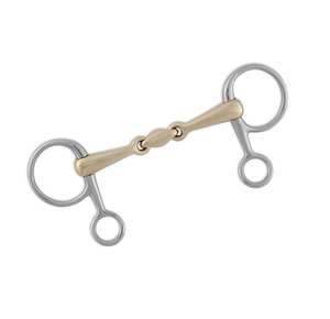 Recién llegado, Boca de cobre, mejilla completa, filete de caballo, equipo de equitación duradero fabricado por TARIQ MFG CO - Product Image 1