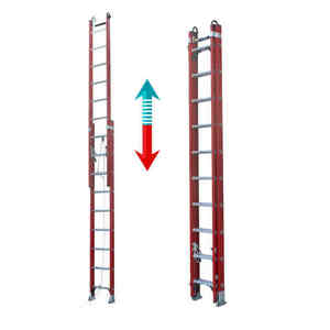 Échelle d'extension en aluminium solide avec verrouillage automatique sécurisé pour les travaux industriels - Product Image 4