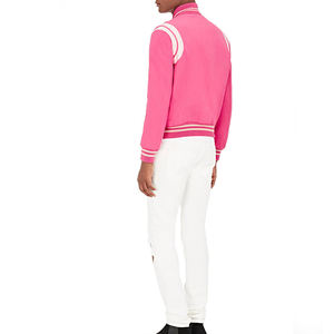 Performance Fabric College Baseball Varsity <b>Jacket</b> OEM Custom Team Embroidery Sports Casual Fashion Bomber <b>Jacket</b> for <b>Men</b> - Product Image 3