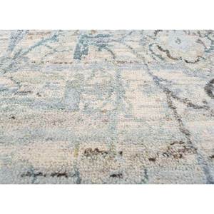 Alfombra Erbe Ivory de Lana Afgana Anudada a Mano, Diseño Floral-Abstracto, Rectangular, para Sala de Estar o Pasillo, Modelo LSEA-1002 - Product Image 3
