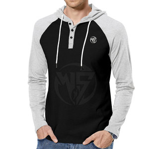 Ropa de gimnasio Color sólido Hombres Gimnasio Fitness Sudaderas con capucha Ropa de moda Slim Fit Hombres Gimnasio Fitness Sudaderas con capucha - Product Image 3