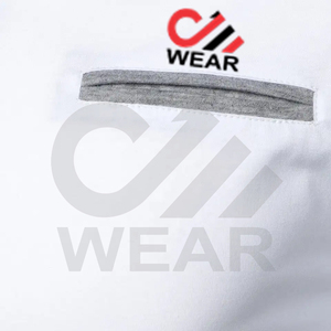 Camisetas de manga larga con cuello levantado para hombre, Polo de color contrastante de tela - Product Image 5