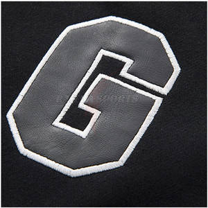 Chaqueta con letras hechas a medida para hombre, estilo de calle principal con cuello levantado, nueva chaqueta de invierno a la moda - Product Image 3