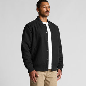 Blouson Bomber en Laine Personnalisé Hiver 2026 – Blousons Universitaires Brodés en Feutre de Luxe Gris Anthracite – Tissu Mélangé – Vente en Gros - Product Image 4