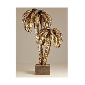 Arbre en métal artisanal antique, arbre en métal vintage créatif pour le salon, décoration en métal vintage, arbre en métal - Product Image 5