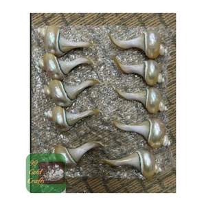 Cuchara de concha de nácar hecha a mano, cuchara de postre y caviar de concha natural ecológica de Vietnam - Product Image 1