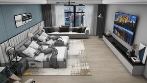 Alfombra de diseño personalizado de fábrica de alta calidad de lujo Hotel hogar sala de estar dormitorio alfombra Wilton alfombra de área de estilo musulmán - Product Image 3