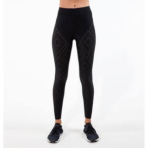 Pantalones de Yoga de Fibra de Bambú y Algodón para Mujer, 120g, Cintura Alta, Leggings Deportivos Transpirables, Antibacterianos, de Secado Rápido y Sin Costuras - Product Image 1