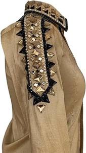 Tissu taffetas extensible fait à la main Cowgirl Western Show Shirt - Product Image 3