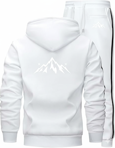 Survêtement personnalisé unisexe |   Capuche d'hiver |   100% coton lourd |   Anti-bactérien et respirant |   Doublure en polaire - Product Image 2