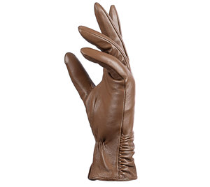 Guantes de Moda de Cuero Transpirables con Patrón Sólido, Fáciles de Usar, Guantes de Moda de Cuero de Primera Calidad para Mujer para Invierno - Product Image 2