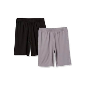 Pantalones cortos de baloncesto para hombre al por mayor pantalones cortos de entrenamiento informales teñidos lisos de lona transpirable personalizados OEM - Product Image 1
