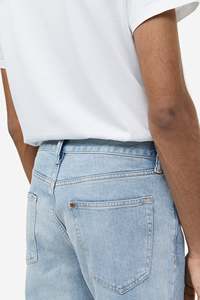 2025 nueva moda al por mayor pantalones vaqueros personalizados para hombre de talla grande pantalones vaqueros sueltos rectos de trabajo pantalones de mezclilla - Product Image 2