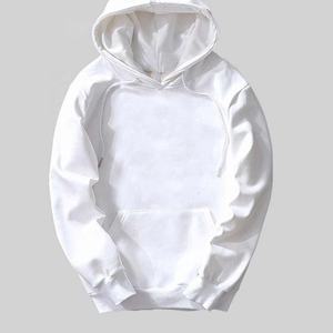 Pull-over polaire épais d'hiver pour hommes, sweat à capuche zippé, broderie Streetwear sublimé pour bouffée d'impression, taille en relief pour hommes - Product Image 5