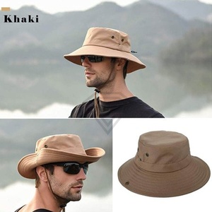 Fisherman Brown Stylish Bucket <b>Hats</b> <b>Women</b> <b>Summer</b> Beachwear Trendy UV Protection Bucket <b>Hats</b> Wholesale Customized - Product Image 6