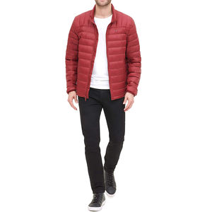 Nueva moda de alta calidad para hombre, chaqueta acolchada con cuello levantado, temporada de invierno, logotipo personalizado impreso, las mejores chaquetas de burbujas - Product Image 4