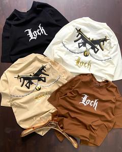 เสื้อยืดคอกลมผู้ชาย แขนสั้น ผ้าฝ้ายพรีเมียม นุ่มสบาย ใส่ได้ทั้งฤดูใบไม้ร่วงและฤดูร้อน เนื้อผ้าหนา ใส่สบายๆ - Product Image 3