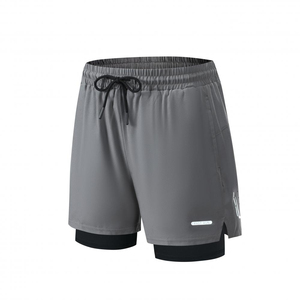 Quantité minimale de commande bas Short en maille avec logo personnalisé Jogger de sport imprimé par sublimation Polyester Basketball Élastique décontracté pour hommes Short en maille de style - Product Image 2