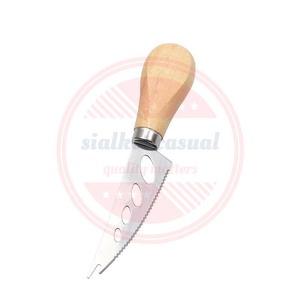 Juego de cuchillos de queso con mango de madera de 6 piezas de calidad superior para uso en cocina y restaurante | Cuchillos de queso profesionales - Product Image 5