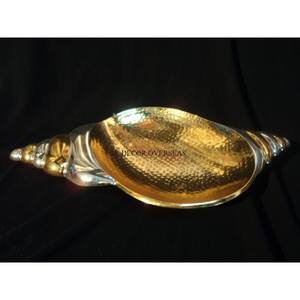 Cuencos de Metal con estilo de textura martillada chapada en oro pulido brillante de plata de diseñador único más lujoso y de alta calidad - Product Image 1