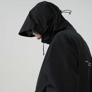 High Demand Men's Polyester Windbreaker <b>Jacket</b>, Vintage Retro Waterproof Windbreaker, Sports Outdoor Plus Size Men's <b>Jackets</b> - Product Image 3