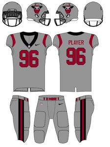 ชุดยูนิฟอร์มอเมริกันฟุตบอลแบบสั่งทำได้ ไซส์ใหญ่ แขนสั้น รุ่นใหม่ น้ำหนักเบา ระบายอากาศดี สีพื้น สำหรับผู้ใหญ่ - Product Image 6