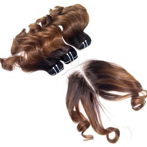 Meilleure qualité bébé ondulé personnalisé couleur faisceaux de 100% cheveux humains vietnamiens avec prix de gros - Product Image 4