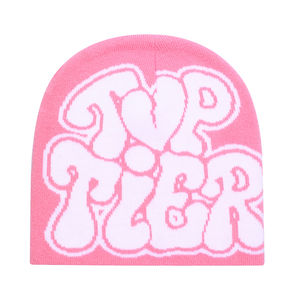 Custom Winter Knitted Hat logo Printed Jacquard <b>Beanies</b> - Product Image 2