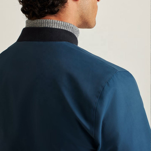 Chaqueta Bomber de Invierno para Hombre de Súper Calidad con Cuello Alto y Cremallera, Transpirable, Resistente al Viento, Ecológica, con Cintura Elástica Delantera - Product Image 6