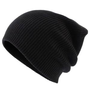 Bonnet classique d'hiver en laine mélangée douce et décontracté pour hommes et femmes, bonnet tricoté pour adultes, vente en gros - Product Image 6